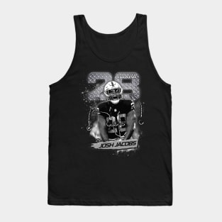 Josh Jacobs BnW Tank Top